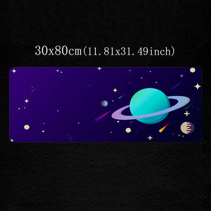 Gaming Mouse Pad Anime Stargaze Gamer Desk Mat Pc Setup Accessories Computer Table Mousepad Large Mats Office Xxl Mause Pads