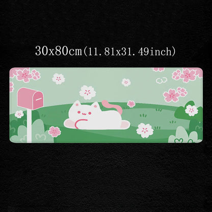 Letter Computer Table Mouse Pad Large Pc Gaming Accessories Gamer Desk Mat Mousepad Anime Mats Office Xxl Mause Pads Setup Mice