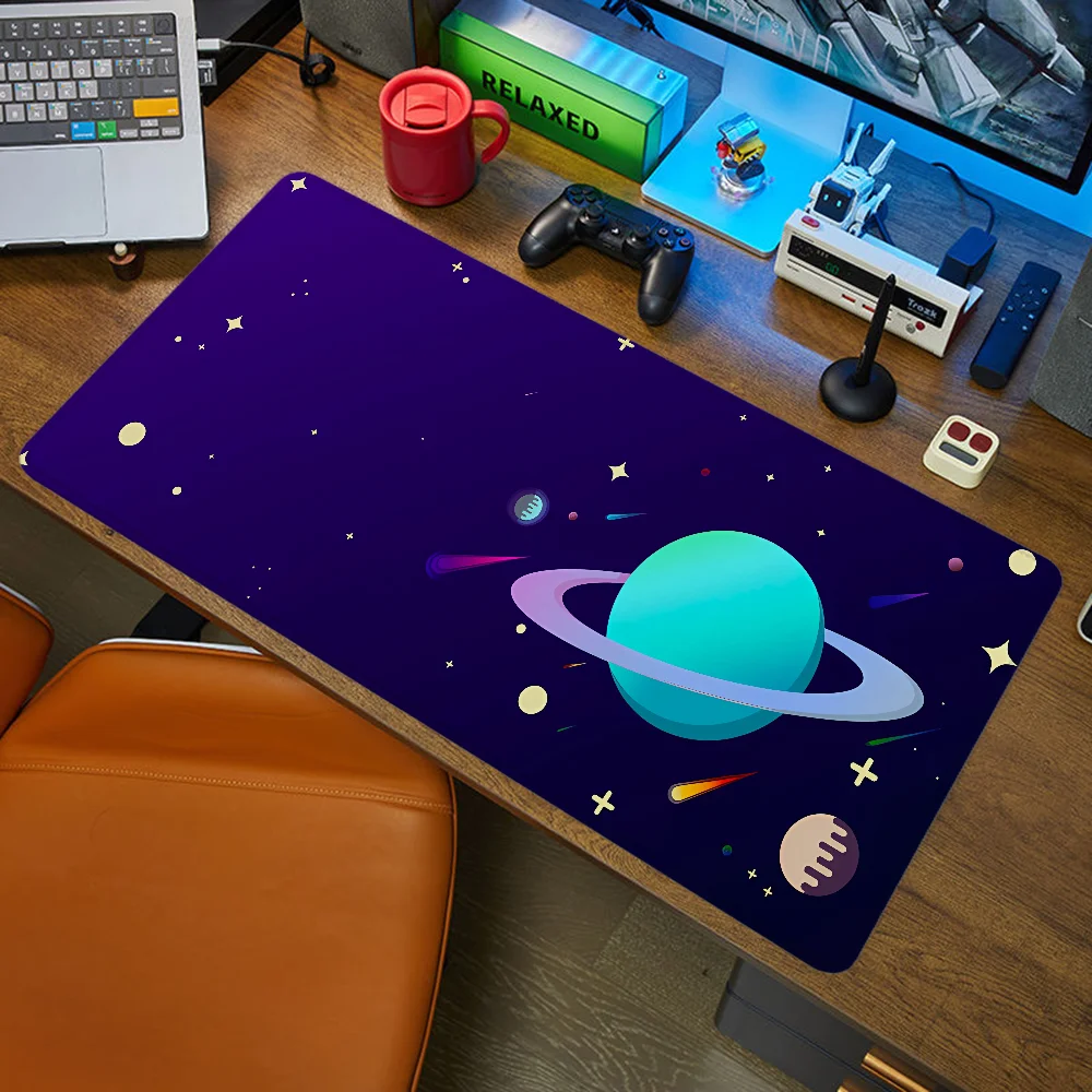 Gaming Mouse Pad Anime Stargaze Gamer Desk Mat Pc Setup Accessories Computer Table Mousepad Large Mats Office Xxl Mause Pads