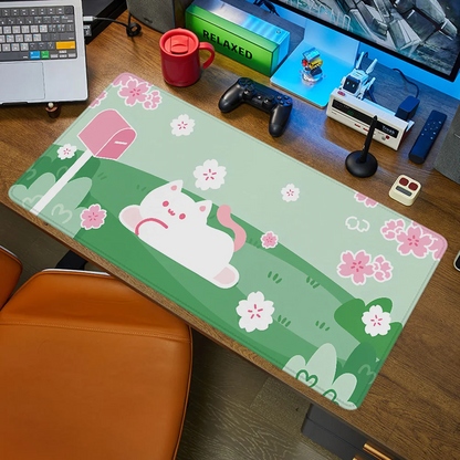 Letter Computer Table Mouse Pad Large Pc Gaming Accessories Gamer Desk Mat Mousepad Anime Mats Office Xxl Mause Pads Setup Mice