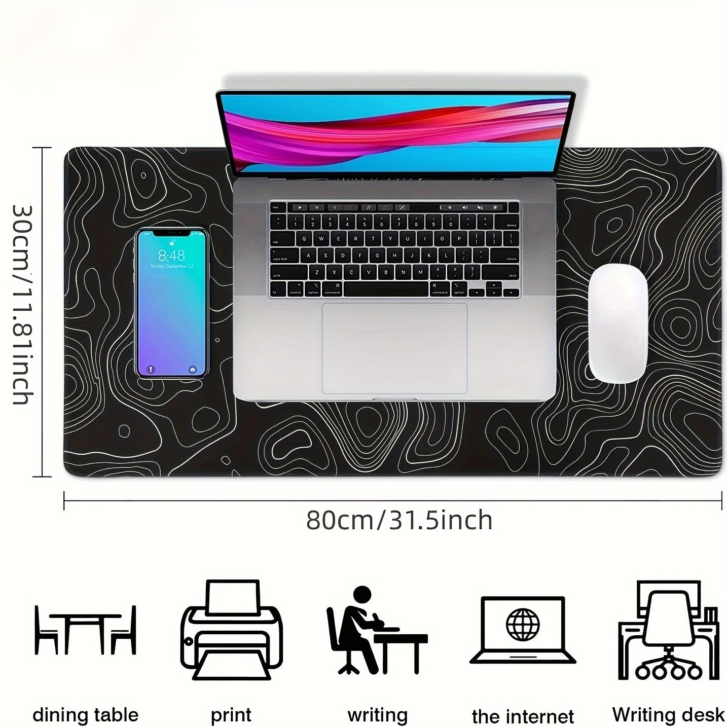 Tapis de souris ergonomique